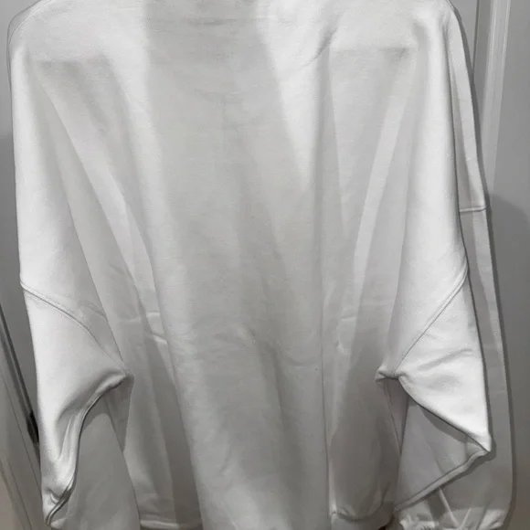 Gucci White Cotton Piqué Sweatshirt